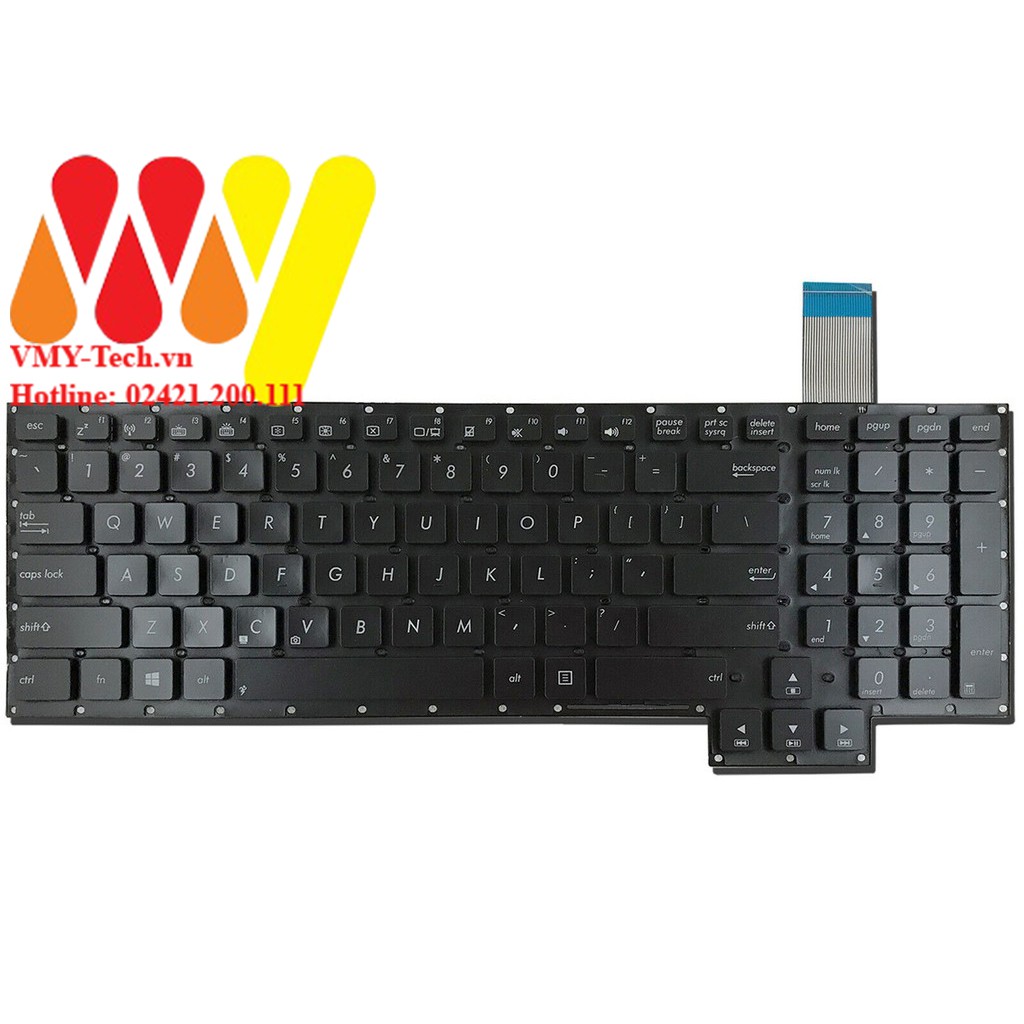 Bàn phím laptop ASUS G750 G750JW G750JX G750JY G750JZ NEW 100%