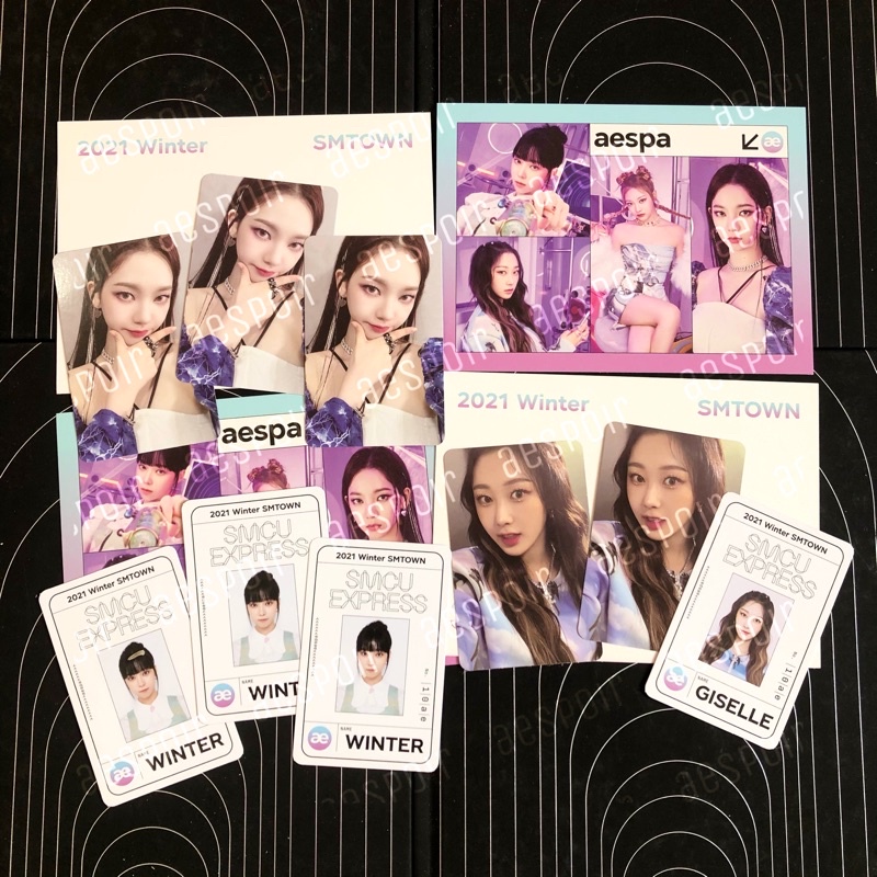 SMCU express nhóm aespa smcu hàng chính hãng