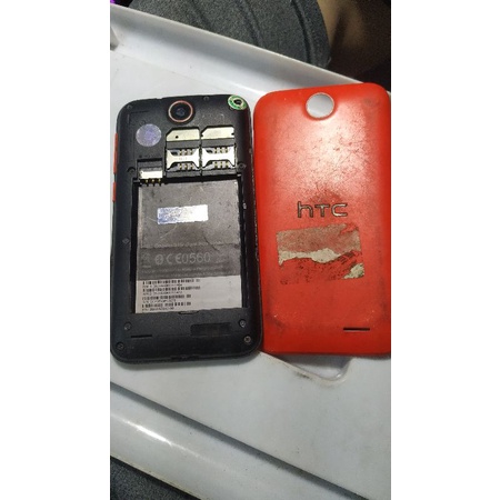 Xác điện thoại htc 310 nứt kính