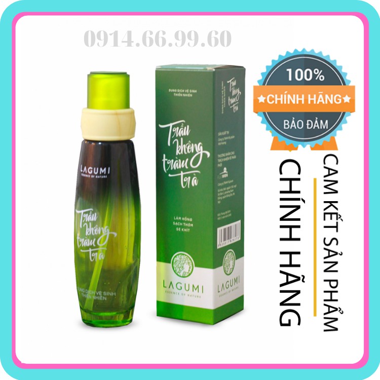 ⭐⭐⭐ CHÍNH HÃNG - Dung dịch vệ sinh phụ nữ Lagumi Trầu Không Tràm Trà 100% thiên nhiên
