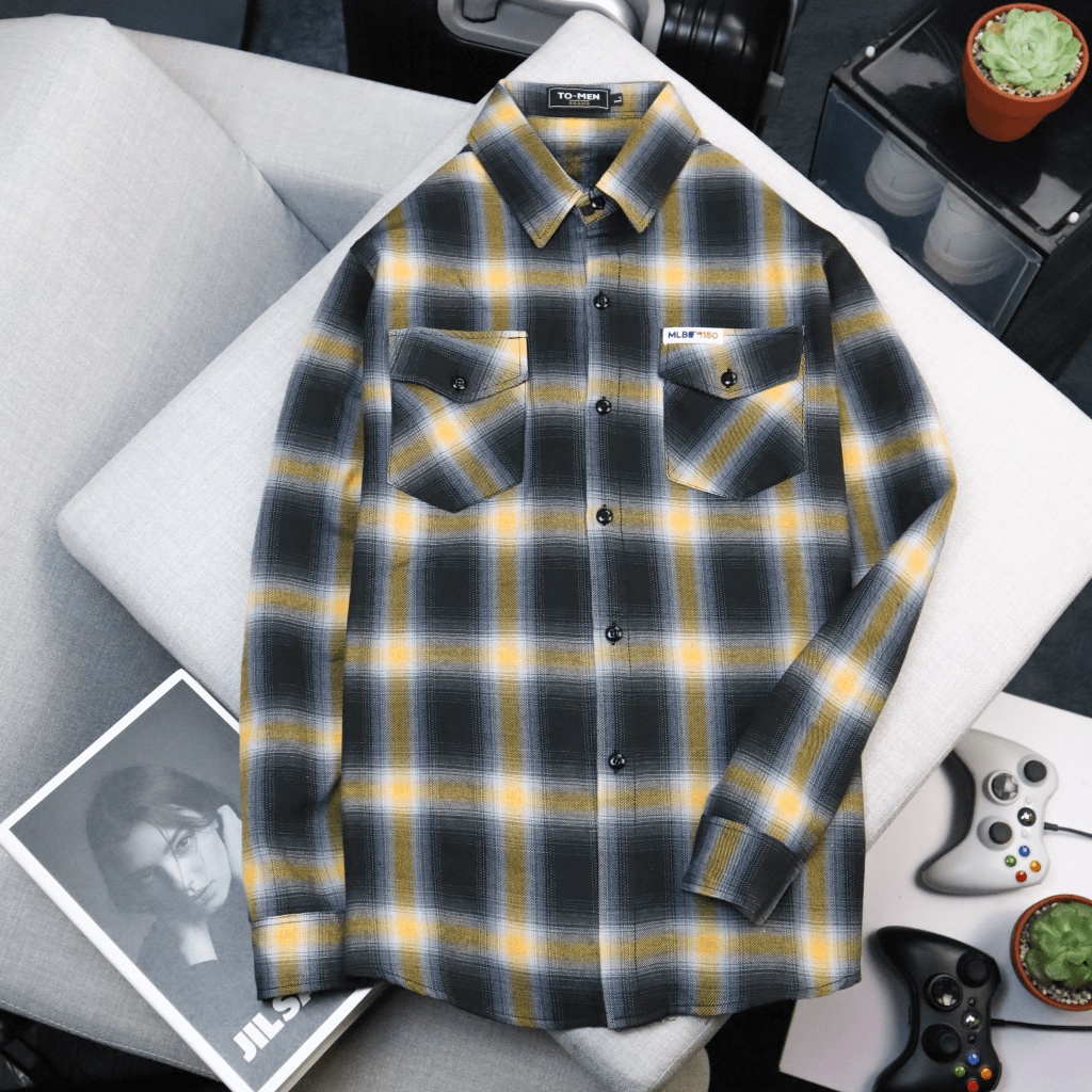 (HCM) ÁO SƠ MI NAM CARO DÀI TAY PHONG CÁCH BOY PHỐ - SIÊU XỊN , THỜI TRANG NAM ĐẲNG CẤP CHO CÁC BẠN TRẺ KME FASHION