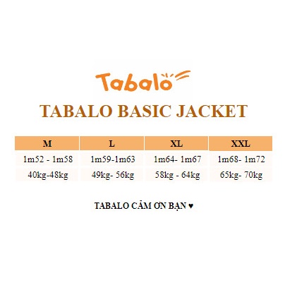 Áo Khoác Gió 2 Lớp Tabalo Basic Phối Màu