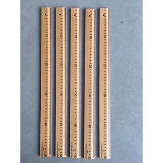 1 cây thước gỗ vẽ may 50cm
