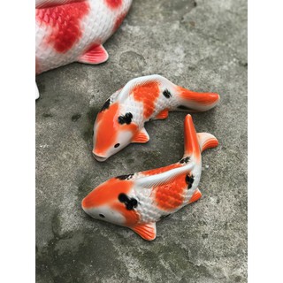 Cá bằng gốm sứ bát tràng