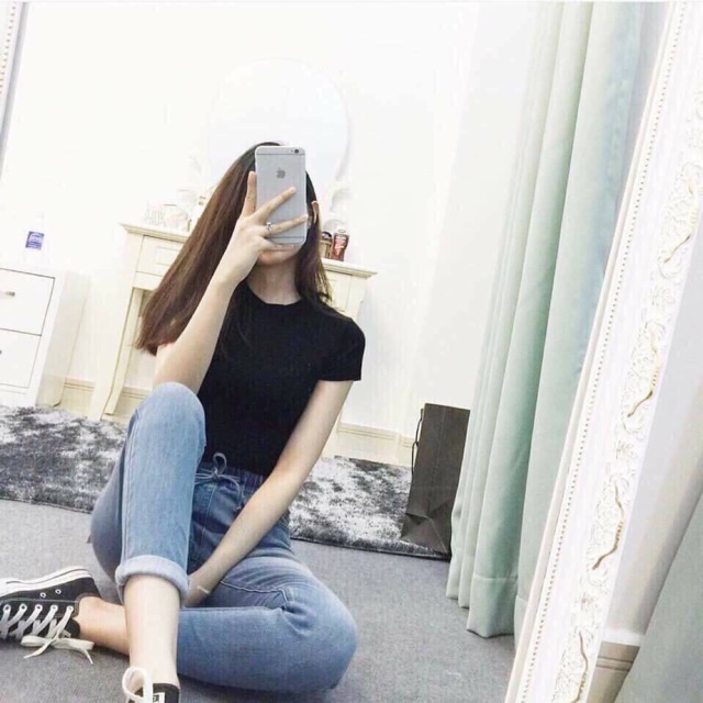 Quần baggy lưng thun- topshop ảnh thật chụp tại store