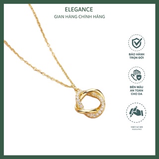 Dây Chuyền Bạc Nữ ROSE Mặt Bông Hoa Cực Xinh Xắn Elegance 0070