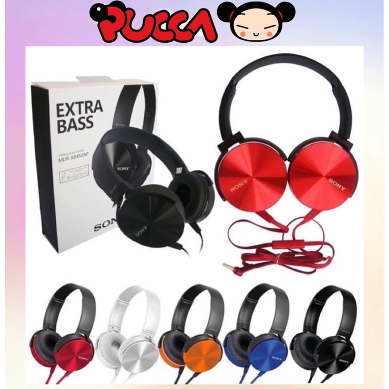 Tai Nghe Chụp Tai Extra Bass XB450 Bass Cực Mạnh