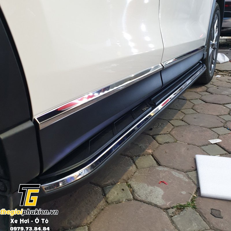 Bậc, Bệ bước chân Mazda CX-5, CX5 2018-2020 - mẫu tráng gương thể thao