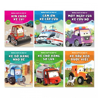 Sách - Combo 8 Quyển Những Chiếc Xe Hiệp Sĩ