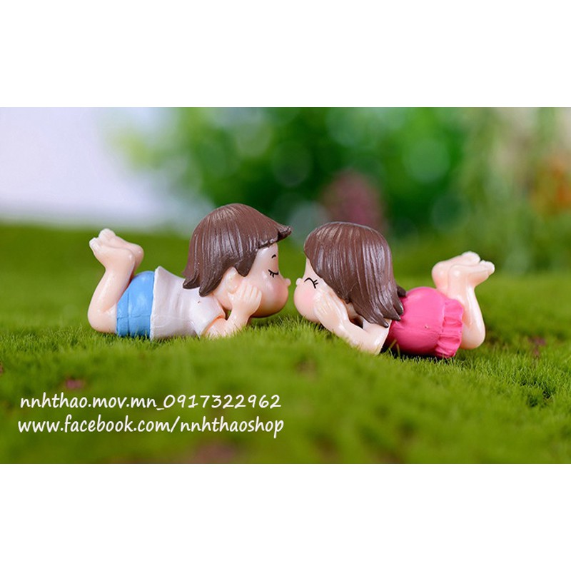 Tượng chibi trang trí mô hình, tiểu cảnh