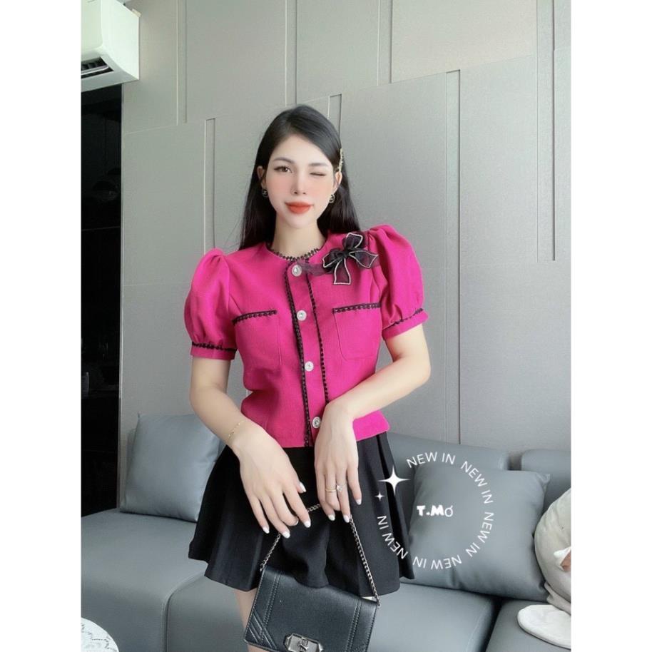 [ 𝐅𝐑𝐄𝐄 𝐒𝐇𝐈𝐏 ] SÉT DẠ REN NƠ CHÂN VÁY VIỀN MÍ