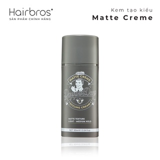 Kem Tạo Kiểu Tóc Dapper Dan Matte Crème Styling Cream - Cream Pre-styling, Post-styling - 90ml