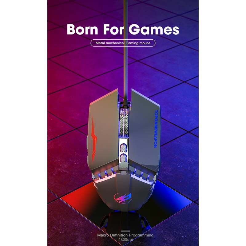 SHIP NHANH Chuột có dây Niye T9 USB chơi game cơ học tính năng vượt trội