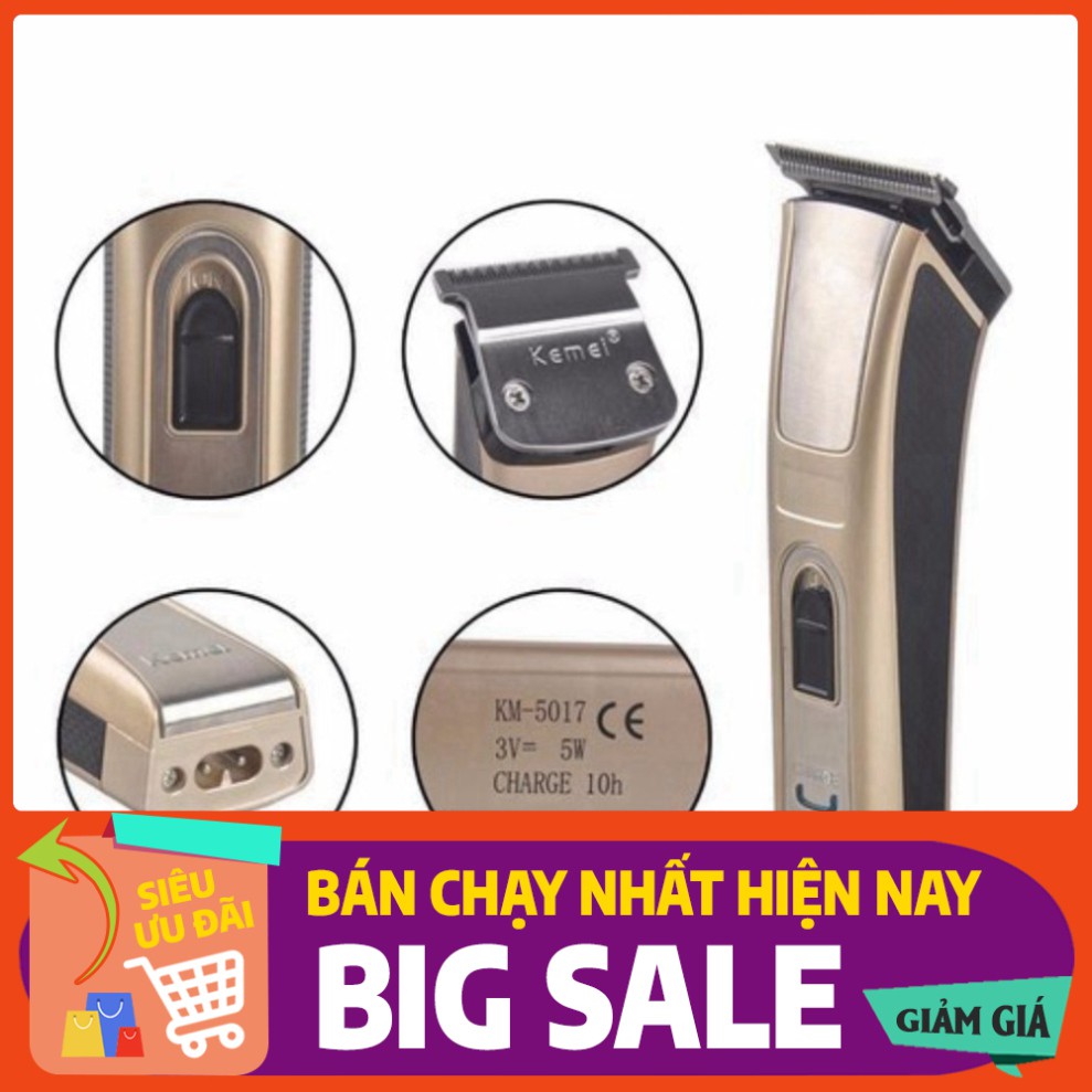 [FREE SHIP] 💥[BẢO HÀNH 1 NĂM]💥Tông Đơ Cắt Tóc, Tạo Viền KEMEI 5017 Gia Đình Tại Nhà💥SIÊU HOT💥