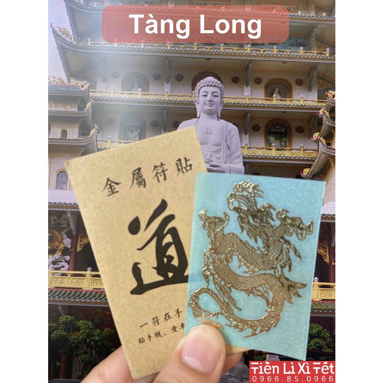 Miếng dán điện thoại hình con Rồng, Linh phù tàng long đại diện cho uy lực dũng mạnh