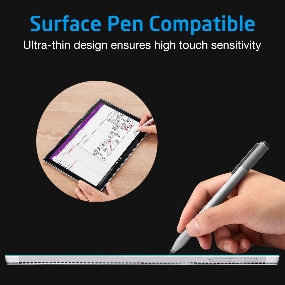 Kính cường lực chính hãng JRC cho Surface Pro 8 ( năm 2021-2023 )