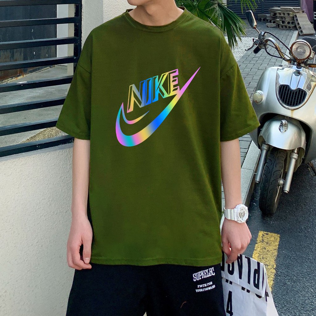 Áo thun unisex dạ quang - Áo thun phản quang chữ in cao cấp