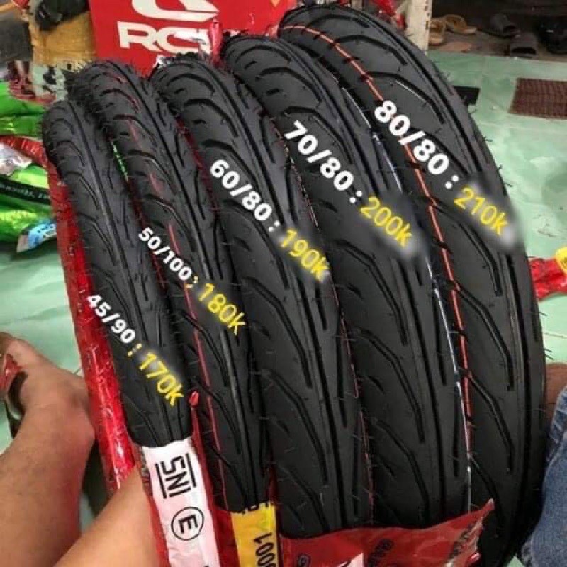 Cặp vỏ lốp camel dunlop có dùng ruột /săm size 60/80-17 và 70-80-17_Dochoixemaynhapkhau