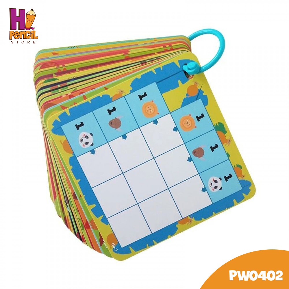 Đồ Chơi Logic Game Rừng Xanh Phát Triển Trí Tuệ Cho Bé - Hi Pencil