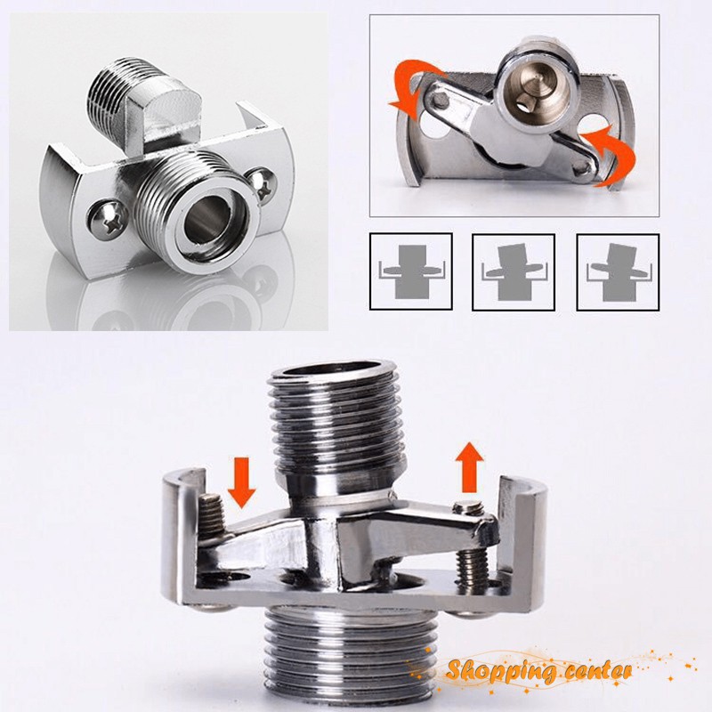 Phụ kiện đầu nối vòi sen có thể điều chỉnh được tiện lợi