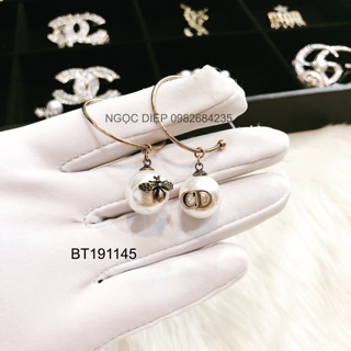 Bông tai nữ Ngọc Diệp ngọc trai giả cổ CD