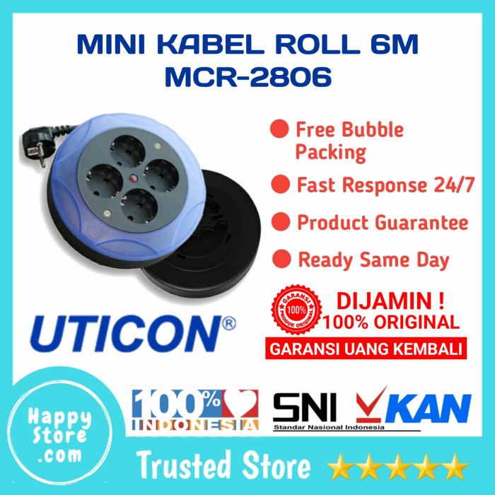 Cuộn Dây Cáp Mini 6M MCR-2806 UTICON