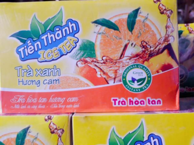 Trà hòa tan TIẾN THÀNH Ice tea - Hộp 24 gói