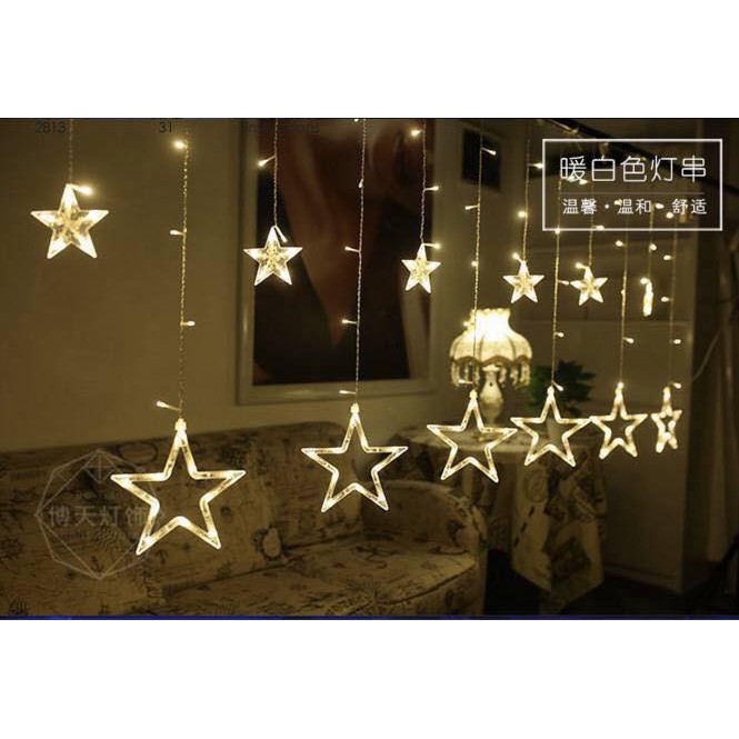 Đèn led mành hình sao