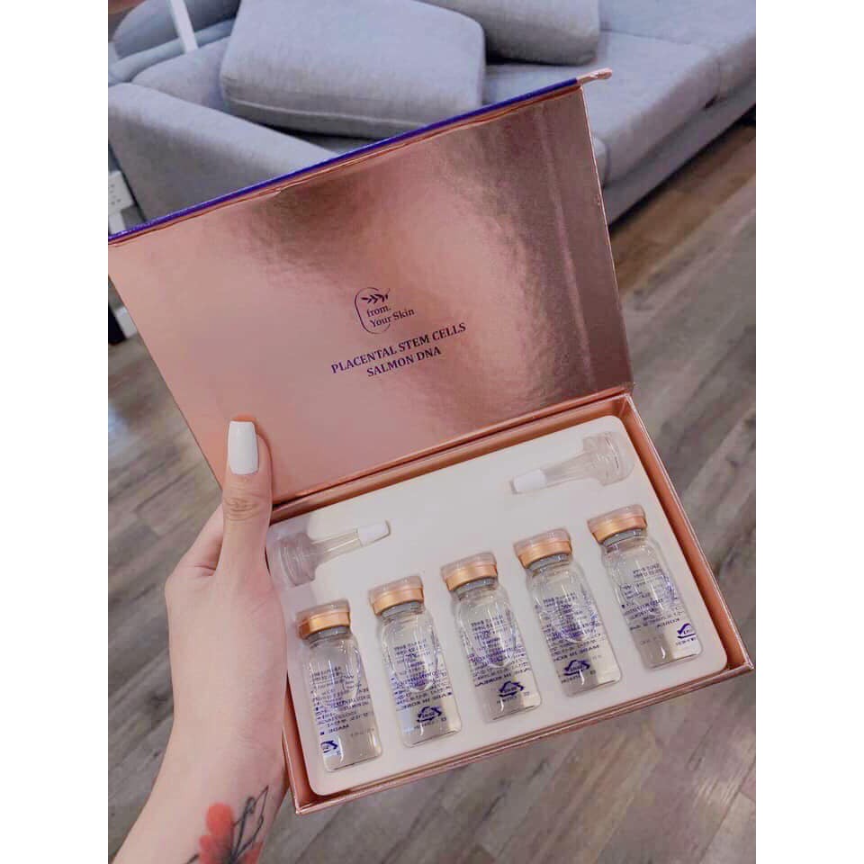 Tinh Chất Dưỡng Da DNA Cá Hồi 𝐏𝐋𝐀𝐂𝐄𝐍𝐓𝐀𝐋 𝐒𝐓𝐄𝐌 𝐂𝐄𝐋𝐋𝐒 𝐒𝐀𝐋𝐌𝐎𝐍 𝐃𝐍𝐀