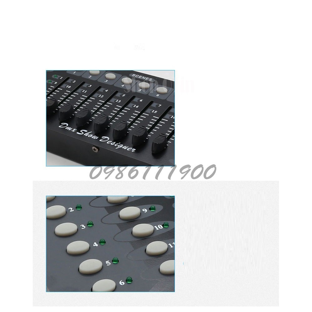 BÀN ĐIỀU KHIỂN ĐÈN SÂN KHẤU DMX 192  MIXER ĐIỀU KHIỂN ÁNH SÁNG