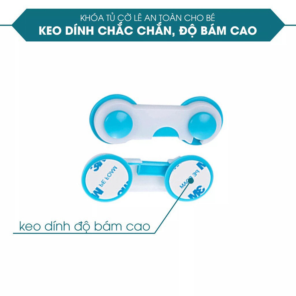 Đai Khóa gài tủ lạnh, chốt an toàn tủ lạnh, ngăn kéo, tủ đồ 88254