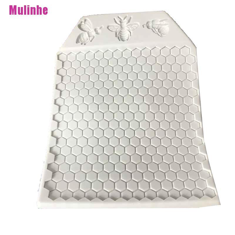 Khuôn Silicone Tạo Hình Tổ Ong Trang Trí Bánh Tiện Dụng