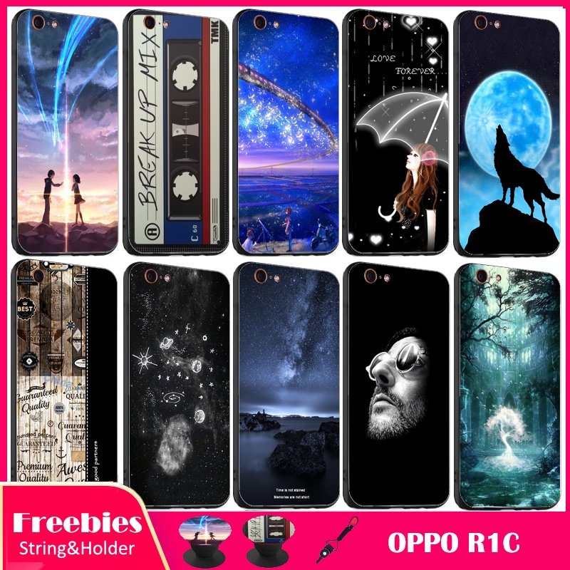 Ốp Điện Thoại Chống Sốc Có Dây Đeo Cho OPPO R1C/R8207/R1X