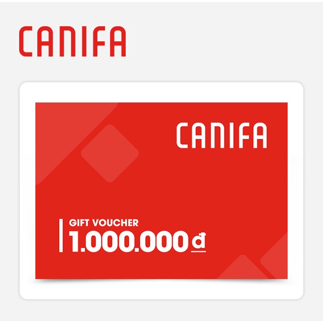 Phiếu quà tặng Canifa 1000k