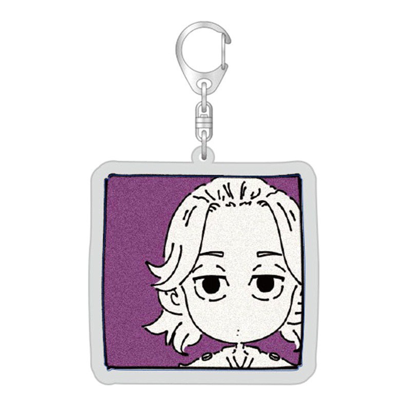 flowersqueen Móc chìa khóa in hình vẽ nhân vật trong phim Anime Tokyo Revengers kiểu dáng dễ thương