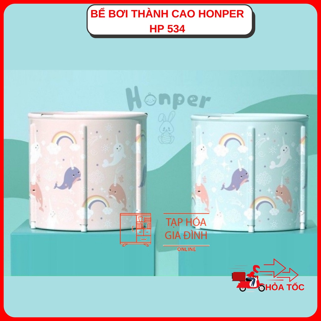 Bể bơi thành cao gấp gọn honper 70*65cm cho bé