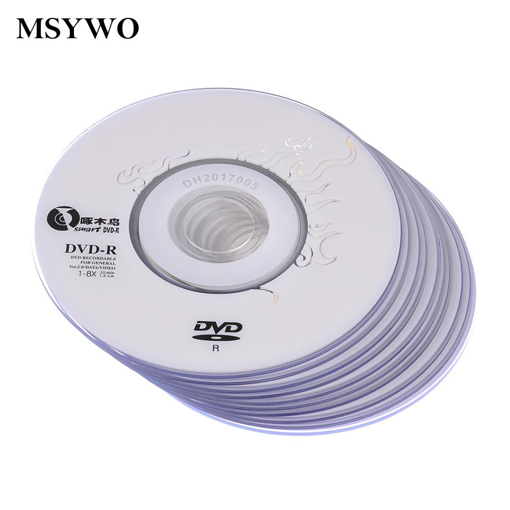 Hộp 10 đĩa CD mini 1.4GB bằng nhựa chuyên dụng