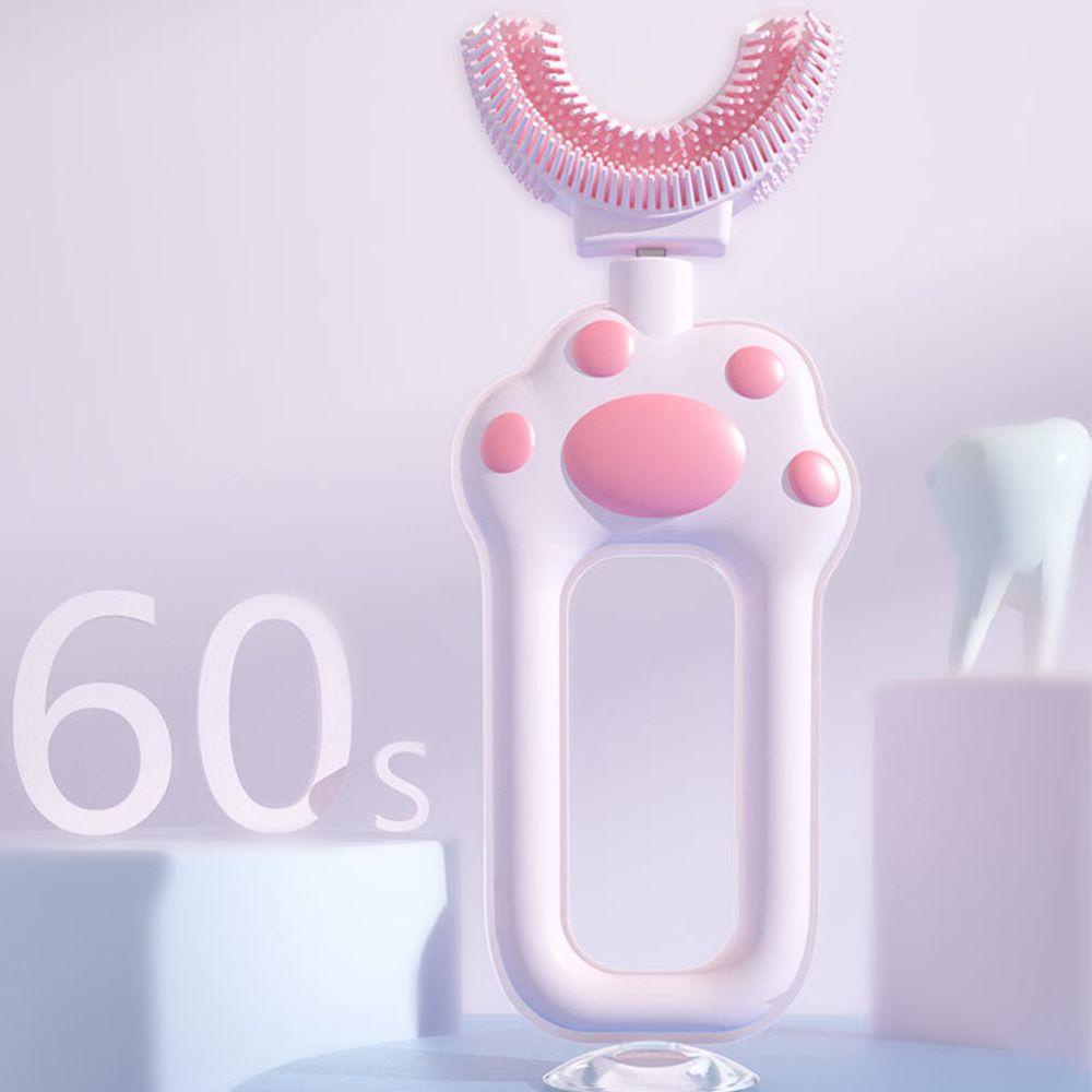 AUGUSTINA Bàn Chải Đánh Răng Mềm Mại Hình Chữ U Bảo Vệ 360 Độ Cho Bé 2-6 Tuổi