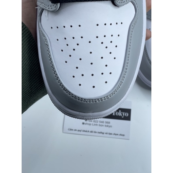 Giày thể thao jd1 smokegrey xám cổ cao
