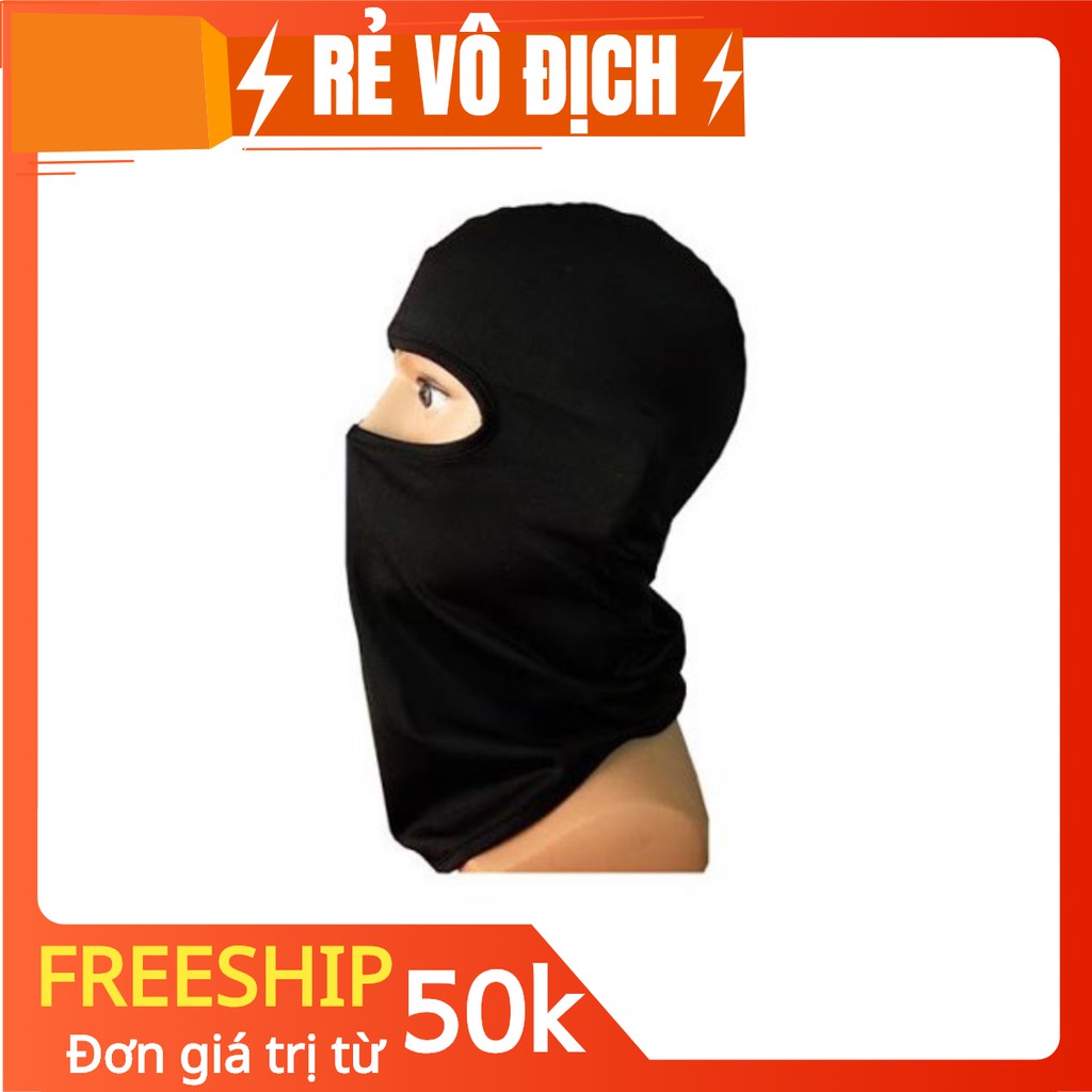 Mũ NINJA trùm đầu - MŨ TRÙM ĐẦU ĐI XE MÁY, CHỐNG BỤI, THẤM MỒ HÔI CHUYÊN PHƯỢT
