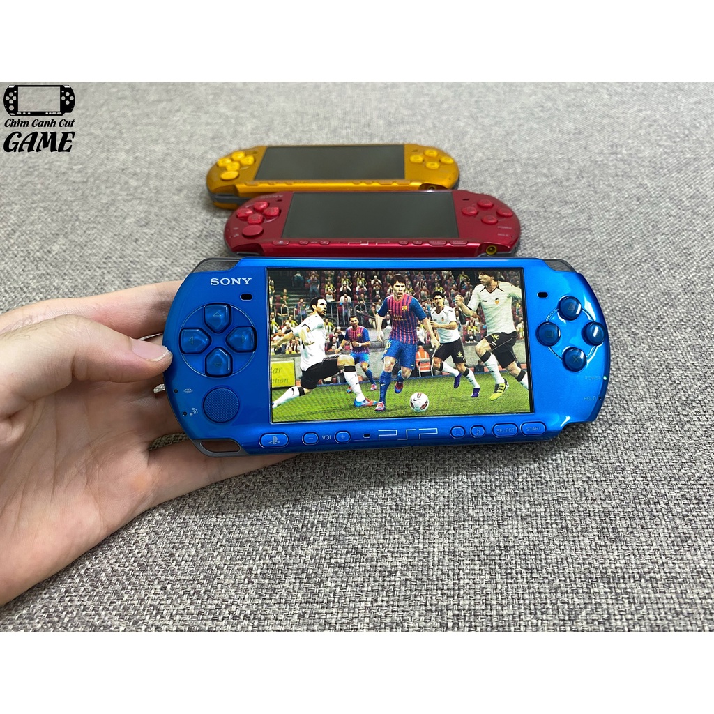 Máy PSP 3000 (Miễn phí cài Game, Phụ kiện đầy đủ)