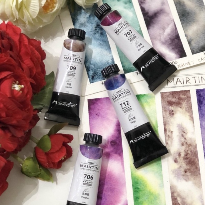 Màu nước Mairtini pan 1ml