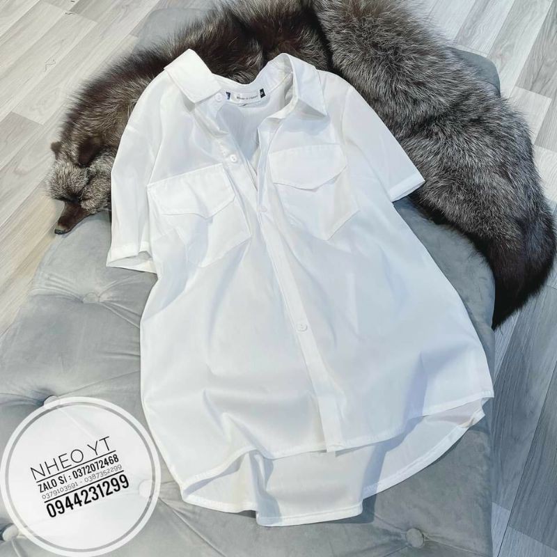 Áo sơmi bigsize 60 đến 90 ký