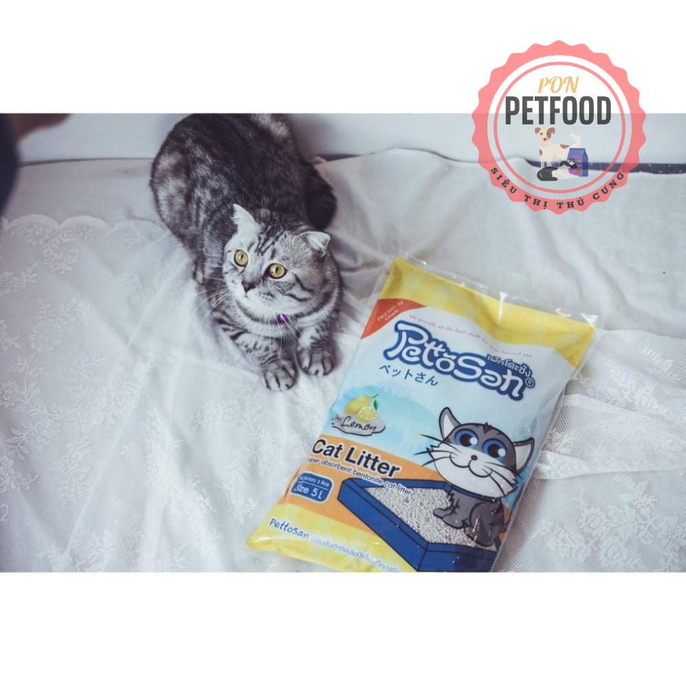 PETTOSAN - Thailand CÁT VỆ SINH cho mèo Loại mùi thơm vón cục nhanh For cats