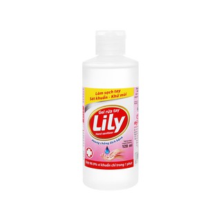 Gel rửa tay khô Lily sát khuẩn chai 120ml