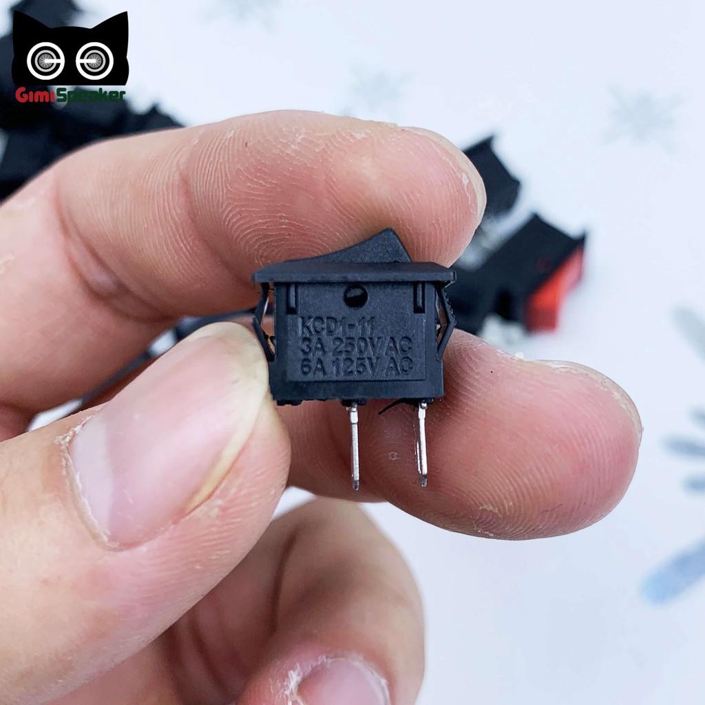 Công tắc bập bênh - Công tắc mini ON/OFF loa bluetooth, đèn chiếu sáng