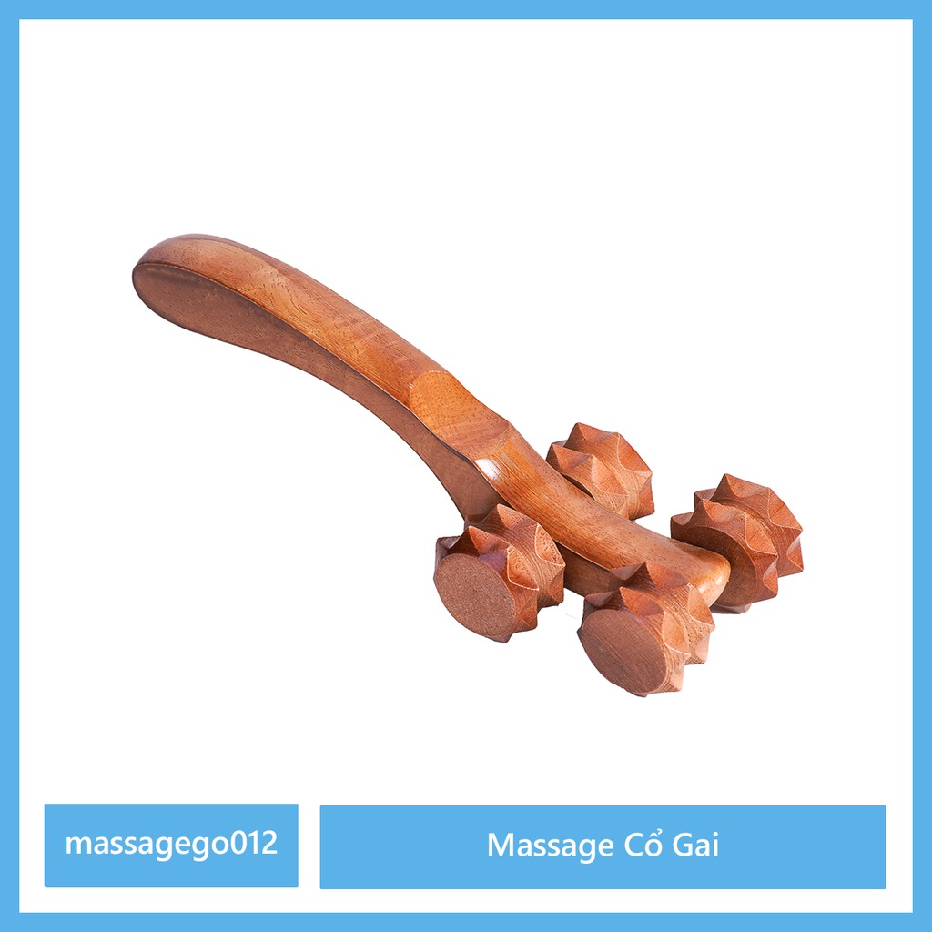 BÀN LĂN GỖ MASSAGE CỔ GAI {cao cấp hỗ trợ giảm đau vai gáy mệt mỏi}