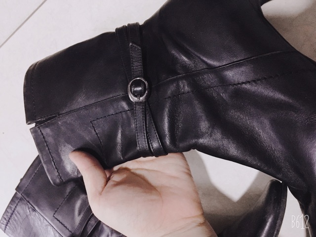 Boot bốt da thật sz35-36