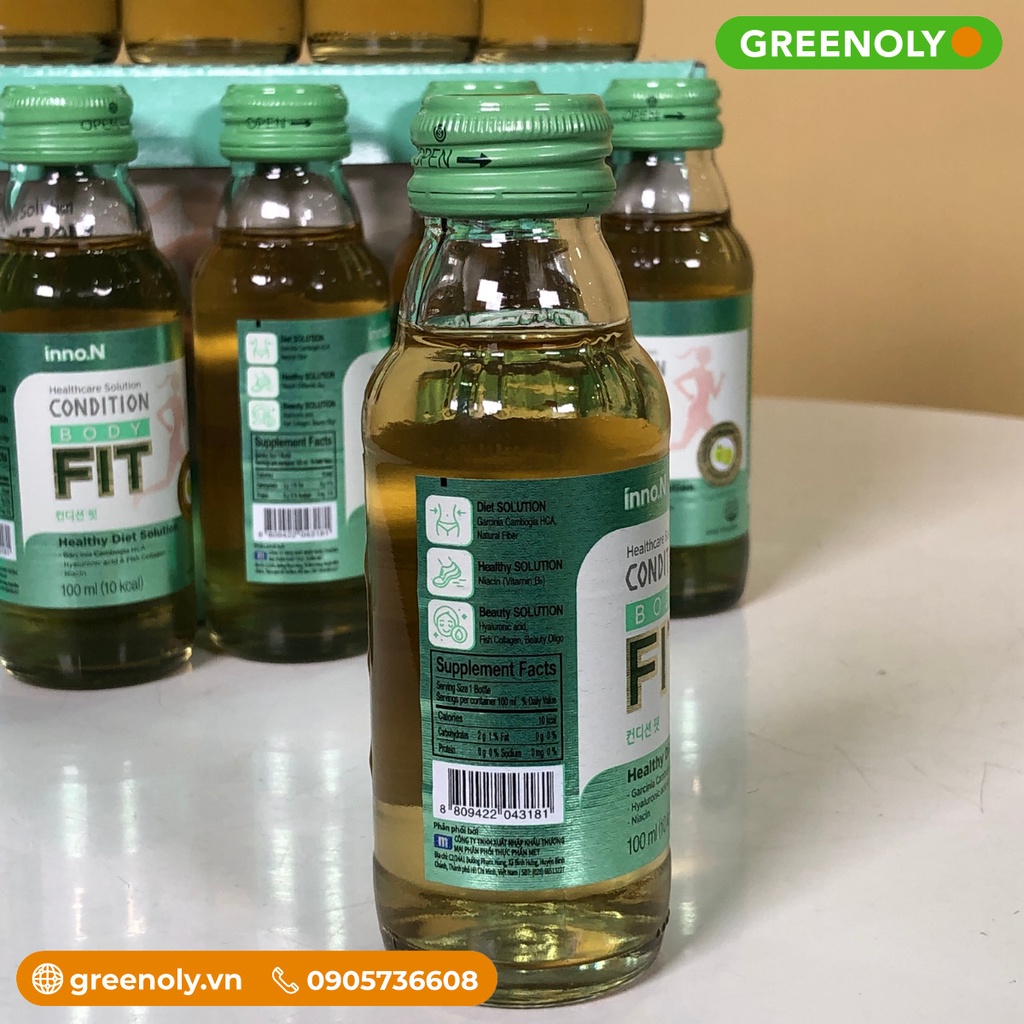 Inno.N Nước Uống Hỗ Trợ Quá Trình Giảm Cân Hiệu Quả Condition Fit 100ml