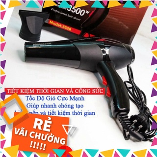 Máy sấy tóc mini công suất lớn chính hãng 2 chiều nóng, lạnh tặng kèm đầu sấy vinhquang530